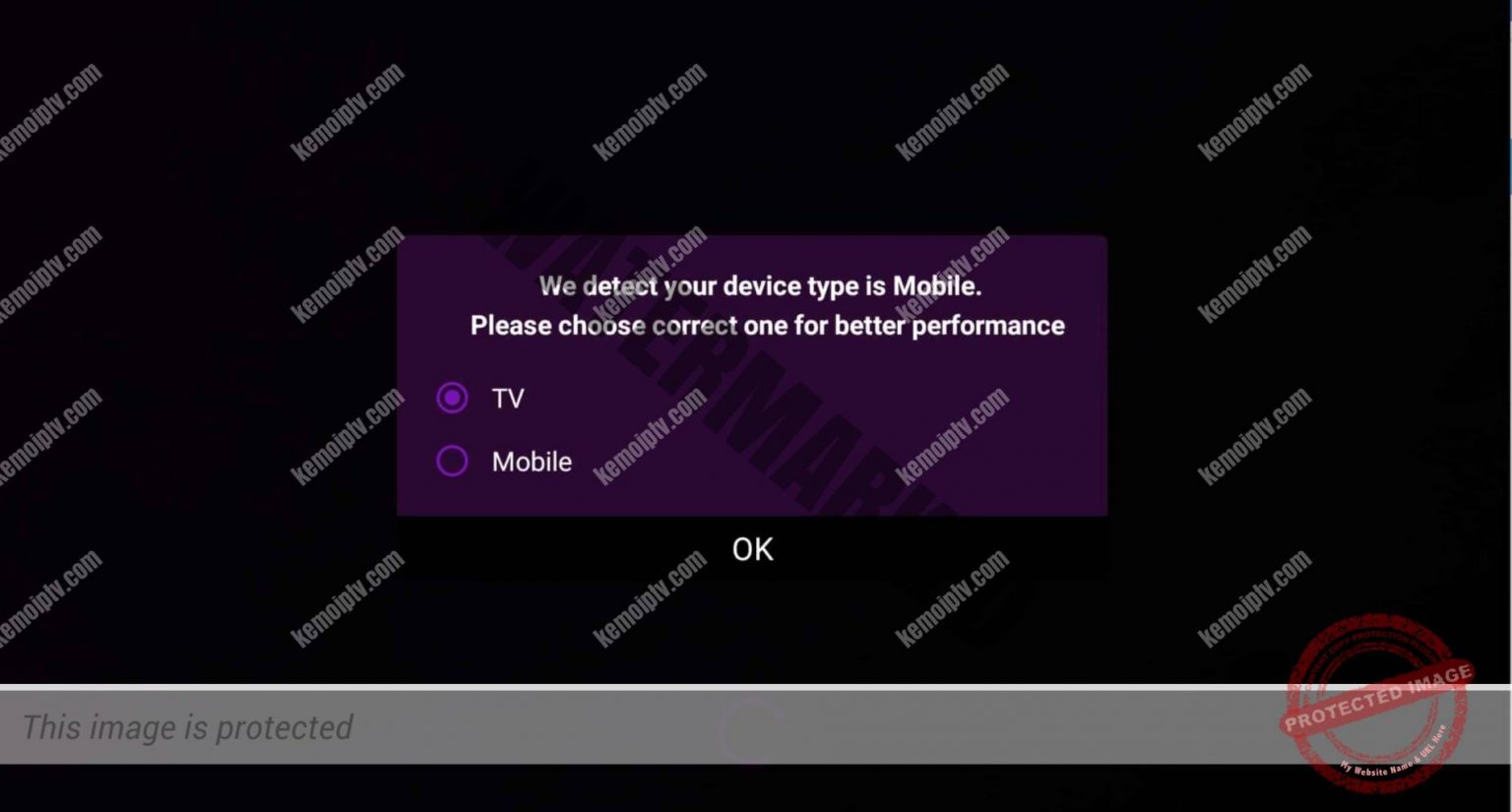 Download and install IPTV Smart Purple